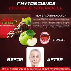 4 X Phytoscience Double Stem Cell Anti Aging Energize Healthy Finer Skin Texture