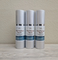 3- Sun Coast Sciences TOTAL PACKAGE essence 1oz Vitamin C Hyaluronic Acid
