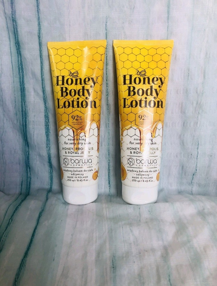 Barwa Cosmetics Nourishing Honey Body Lotion (2-pack) – Made In Poland