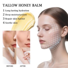 100% Grass Fed Whipped Beef Tallow Balm – Ultra Moisturizing Skin Cream for All