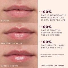 Rare Beauty Find Comfort Lip Butter Balm+Overnight Mask, 4 SHADES, 0.14 oz
