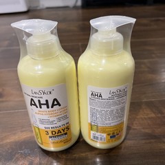 AHA Strong Brightening Body Cream Hydroxy Acid Vitamin C Whitening 500ml USA