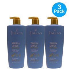 Jergens Vanilla Crush Shea Body Lotion 14 oz 3 Pack New