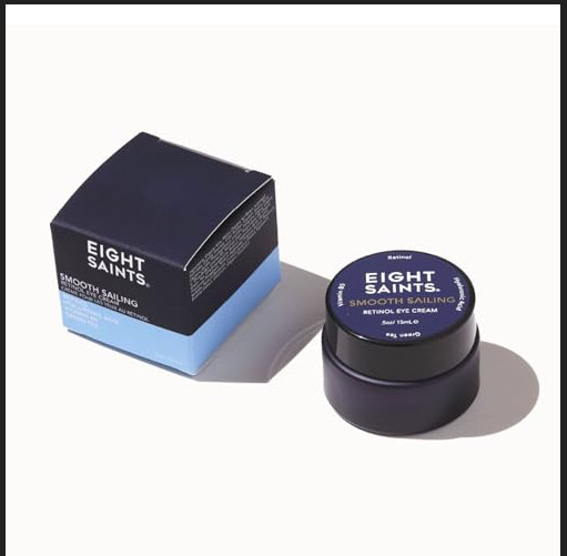 Eight Saints Retinol Eye Cream, Natural & Organic, For 0.5 Ounce (Pack of 1)
