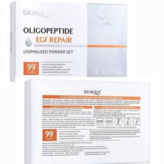 BIOAQUA Oligopeptide 12 Ampoule EGF Skin Repair Freeze-dried Powder Serum Set