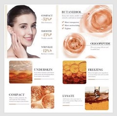 BIOAQUA Oligopeptide 12 Ampoule EGF Skin Repair Freeze-dried Powder Serum Set