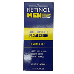 2x Retinol Men’s Anti Wrinkle Facial Serum-Wrinkles,Lines,Tone, Firm