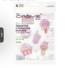 The Crème Shop Hydrocolloid Acne Patches Cica + Tea Tree 18 Count