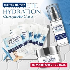 Hyaluronic Acid & Collagen Hydration Bundle – Dermatologist Tested, Ant