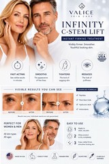 Instant Face Lift Serum uses Advanced Stem Cell & Peptides for an ageless finish