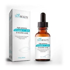 VITAMIN C 25% Anti-Oxidant Skin Face Serum L-Ascorbic Acid Serum for Anti-Aging