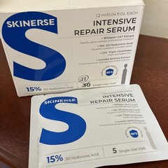 Skinerse Intensive Repair Serum, 15%Hyaluronic Acid anti aging 28 vials
