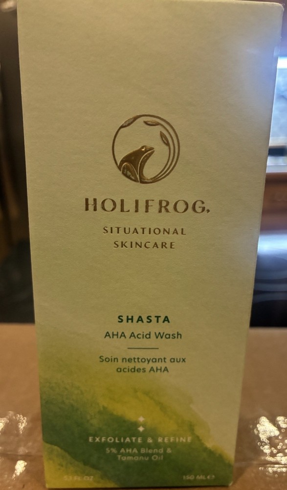 Holifrog Shasta AHA Acid Wash 5.1 Fl Oz/150ML Exp 12/2025