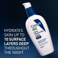 CeraVe PM Facial Moisturizing Lotion Night Cream – 3 Oz