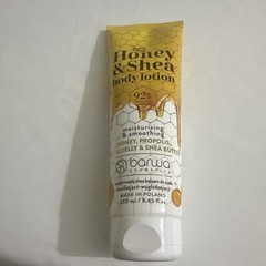 Barwa Cosmetics Honey & Shea Body Lotion With Propolis Made in Poland