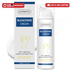 Pobemy Skin Bleaching Cream, Dark Spot Remover for Face, Intimate Areas & Body,