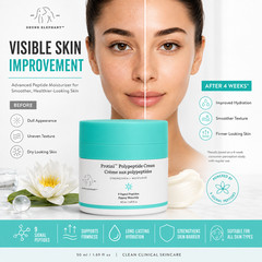 Drunk Elephant Protini Polypeptide Cream 50ml 3 Pack Peptide Face Moisturizer