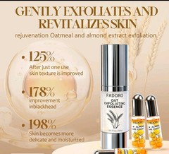 Padoro Oatmeal & Almond Exfoliating Cleansing Hydrating & Revitalizing Extracts