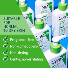 CeraVe Hydrating Cleanser | Suitable For Normal to Dry Skin 236ml – 2 Pack
