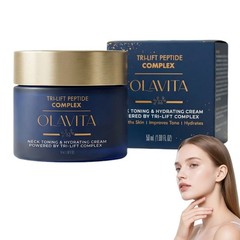 Olavita Tri-Lift Peptide Cream Anti Aging Firm Lifting Facial Skin Moisturizer