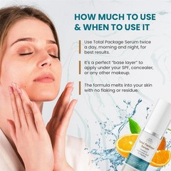 3- Sun Coast Sciences TOTAL PACKAGE treatment 1oz vitamin infused C Hyaluronic A