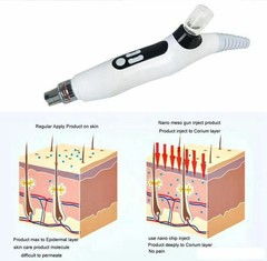 EMS Meso Injector No Needle RF Mesotherapy Gun Skin Wrinkle Removal Rejuvenation