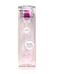 Vivitar Derma Roller .25mm Titanium Beard & Hair Growth, Anti-Aging,