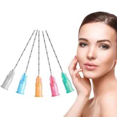 USA! Micro Cannula with Puncture,Blunt Tip for Filler-23g/25g/27g 50mm/38mm