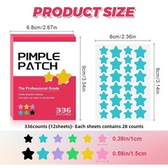 Star Pimple Patches for Face Star Acne Patches Starface Pimple Patch With 6 Colo