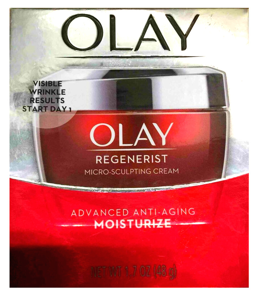 Olay Regenerist Micro Sculpting Anti Aging Cream Moisturizer, 1.7 oz