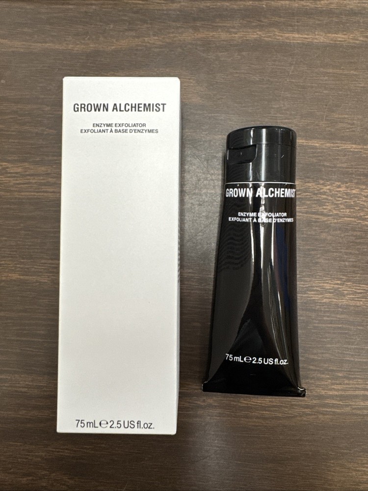 Grown Alchemist Enzyme Exfoliator Gently Improve Tone Texture Unclog Pores 2.5oz