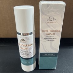 Sun Coast Science Total Package Serum, vitamin infused C, Hyaluronic Acid, 1 Oun