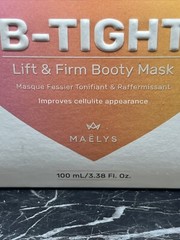 MAELYS B-Tight Lift & Firm Booty Mask Cellulite Reduction 3.38 oz n In Box !!!!