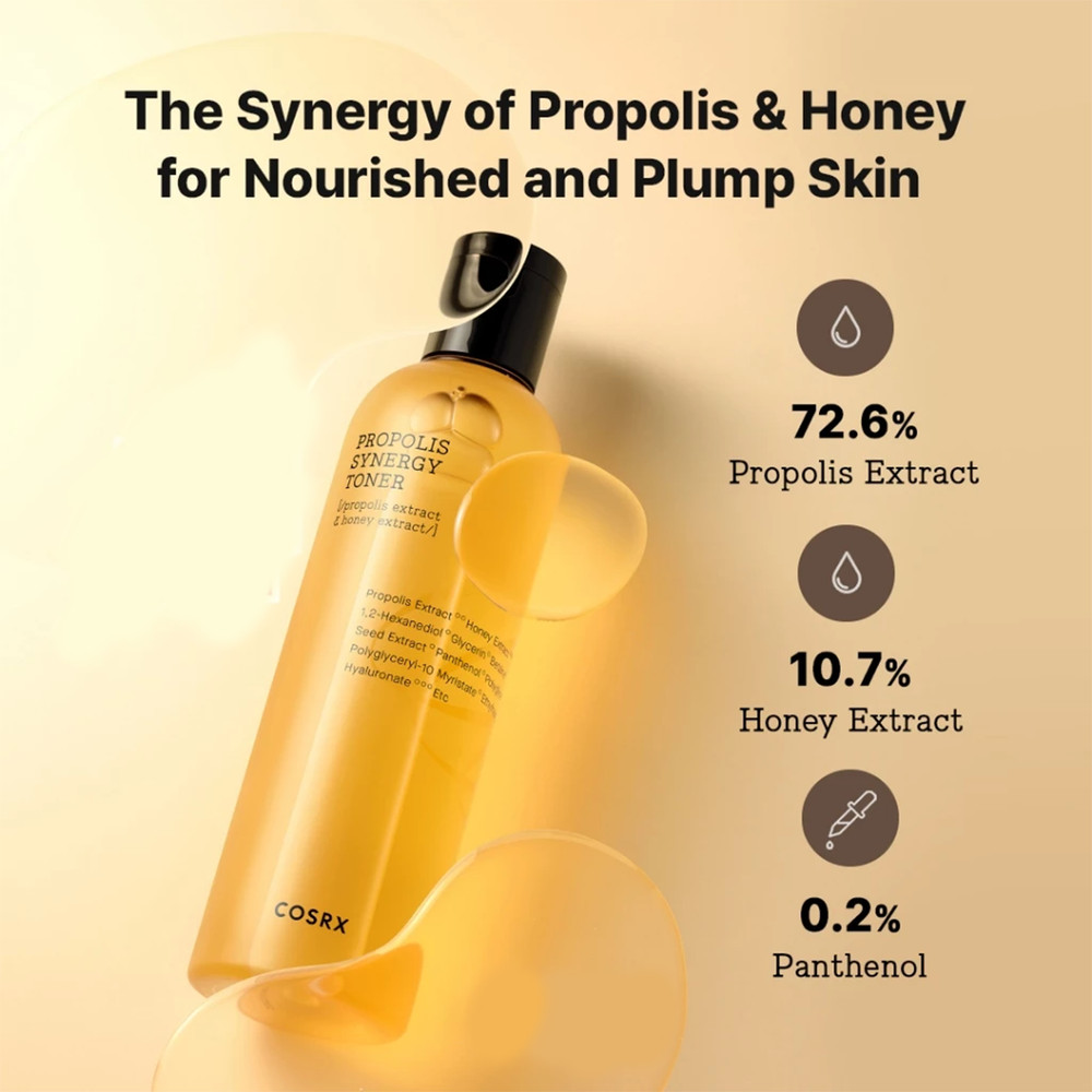 COSRX Full Fit Propolis Synergy Toner 150ml Hydrating Glow Nourishing K-Beauty
