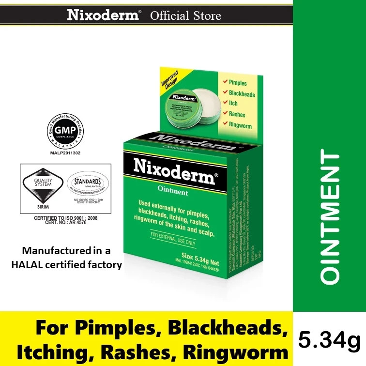 Summer Essential 5 pcs Nixoderm Ointment (5.34g) – The Legendary Skin Remedy