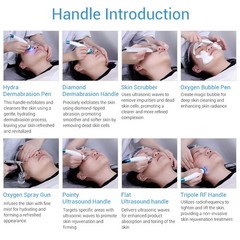 14in1 Hydra Spa Facial Beauty Machine Hydro Dermabrasion Face Skin Cleaning Face