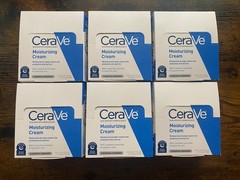 CeraVe Moisturizing Cream Lot of 90 Sample Sized Tubes in 6 Boxes