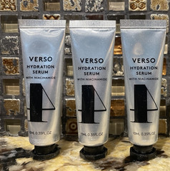 Bundle of 3 VERSO 4 Hydration Serum 0.35oz each Deluxe Sample Sz 1.05oz Total