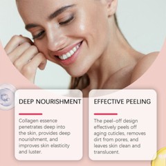 Collagen Night Wrapping Mask Overnight Wrapping Peel Off Natural Facial Mask 75g