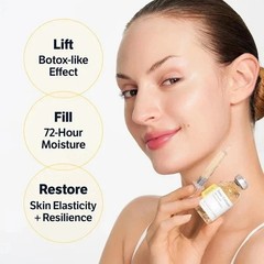Sungboon Silk Collagen & Peptide Face-Lift Duo: Ampoule + Serum, 8 HA, Firming