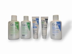 CeraVe Hydrating Skincare Set for Normal to Dry Skin Travel Size Set
