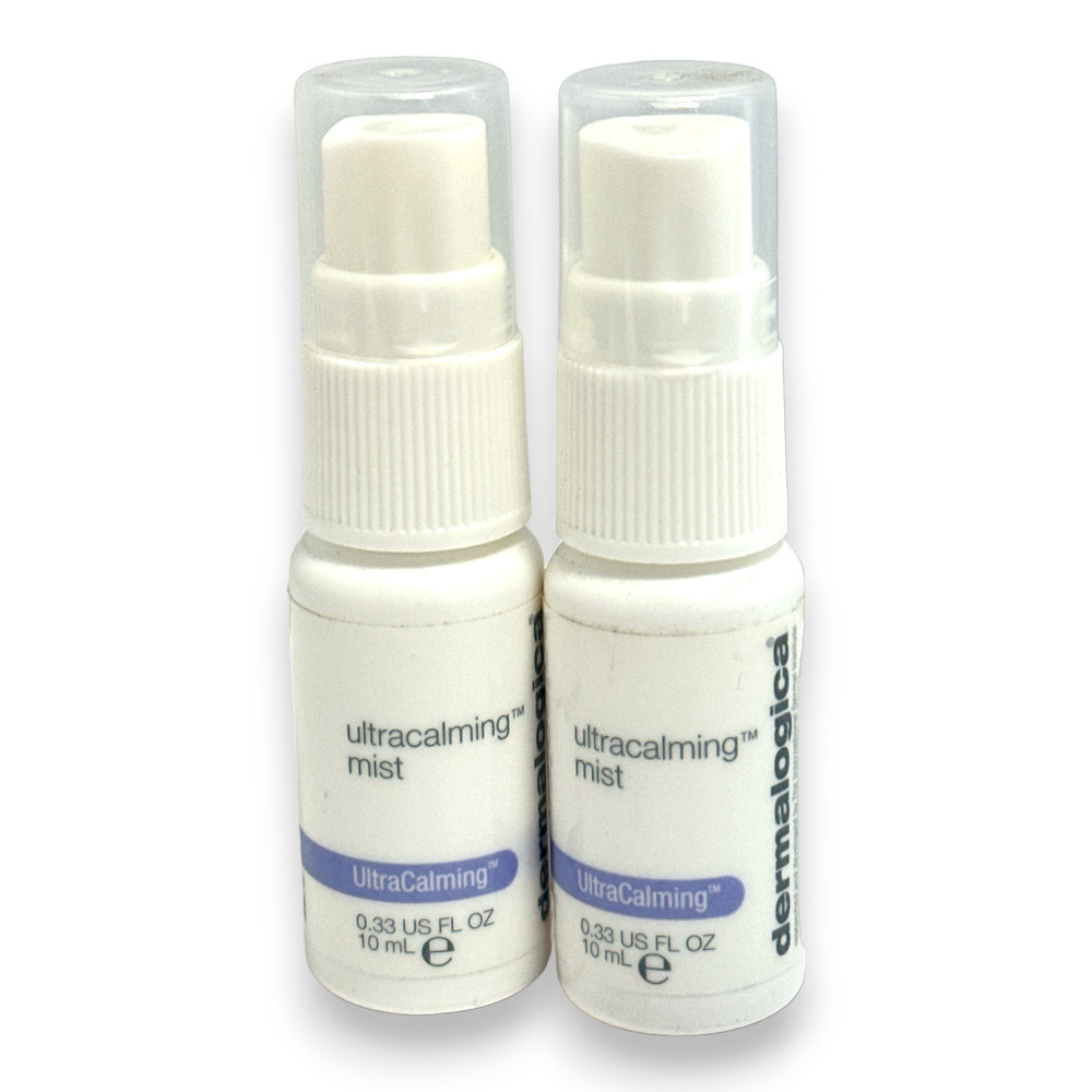 Dermalogica UltraCalming Mist 0.33fl.oz./10ml New; LOT OF 2