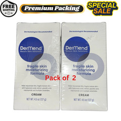 DerMend Fragile Skin Moisturizing Formula Cream 4.5OZ Pack of 2