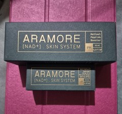 Lot 2 Aramore (Nad+) Skin System Retinol Peptide Booster SEALED