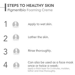 Bioderma Pigmentbio Foaming Cream Brightening Exfoliating Cleanser 200 ml