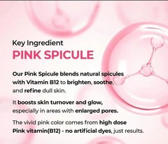 Dr.Melaxin Cyano Pink Spicule & Picotonic Serum Duo – 1.01 oz, Korean Skin Care