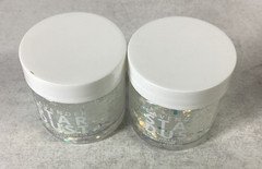 2x Lavender Star Dust Aloe Vera Glitter Gel Unicorn 1oz Jars