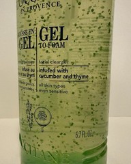 L’Occitane Gel to Foam Facial Cleanser – Cucumber & Thyme -Full Size 200ml/6.7oz