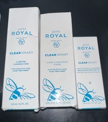 Jafra Royal Clear Smart Ritual Acne Treatment Set Please See Photos ￼