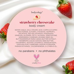 Shea Butter Body Cream 8 oz Strawberry Cheesecake Moisturizing Lotion